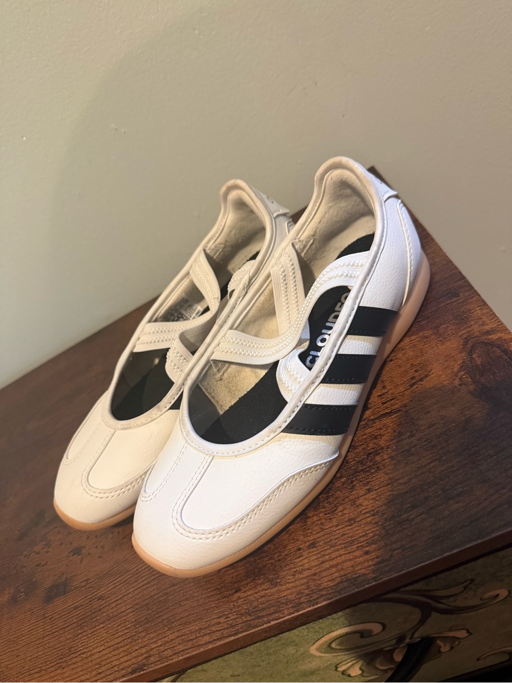 Adidas Mary Jane Sneakers - Classic Striped Design
